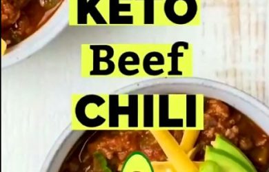 Keto Beef Chili